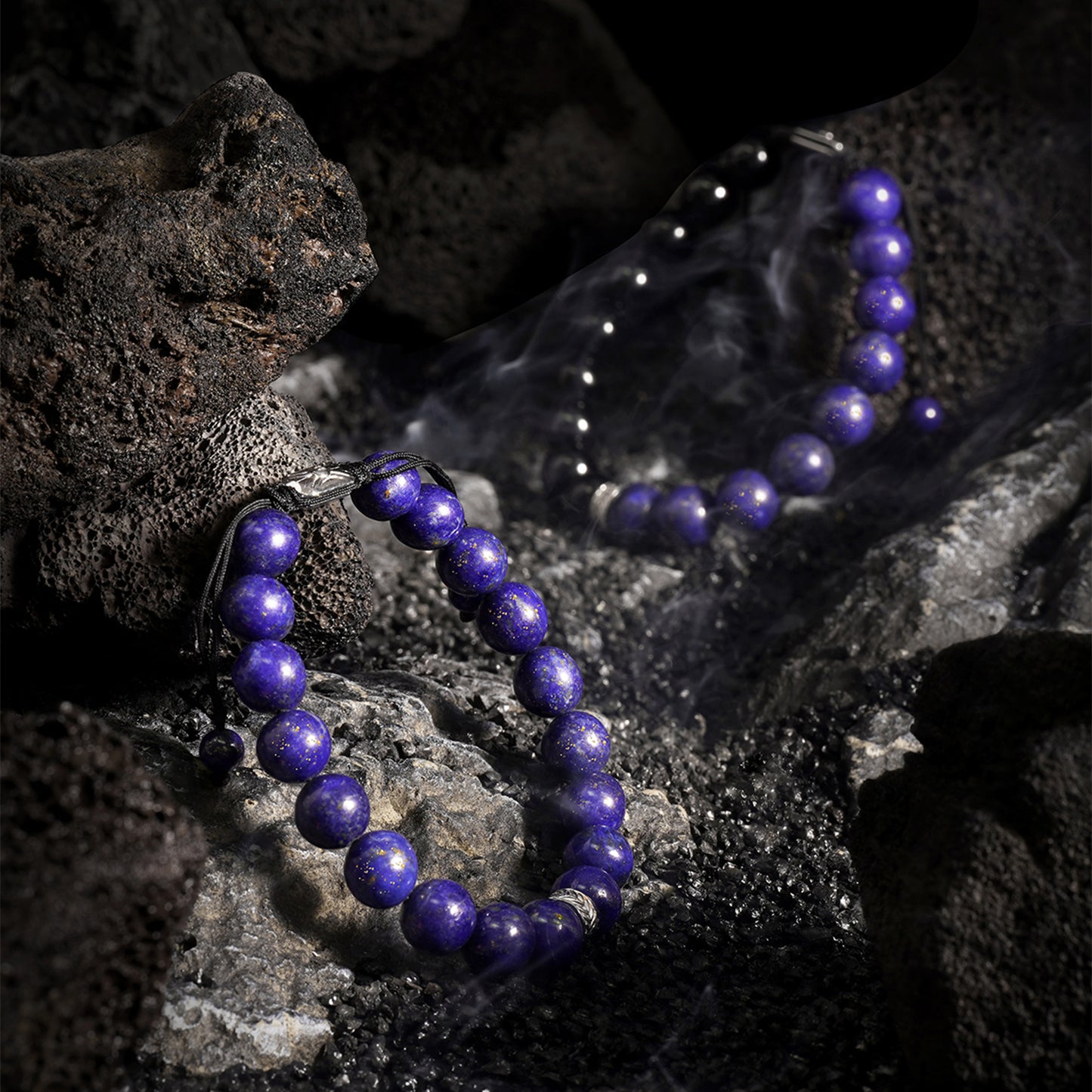 Guardian Series Bracelet Lapis Lazuli Black Onyx MMS004816BK MMS004814BK