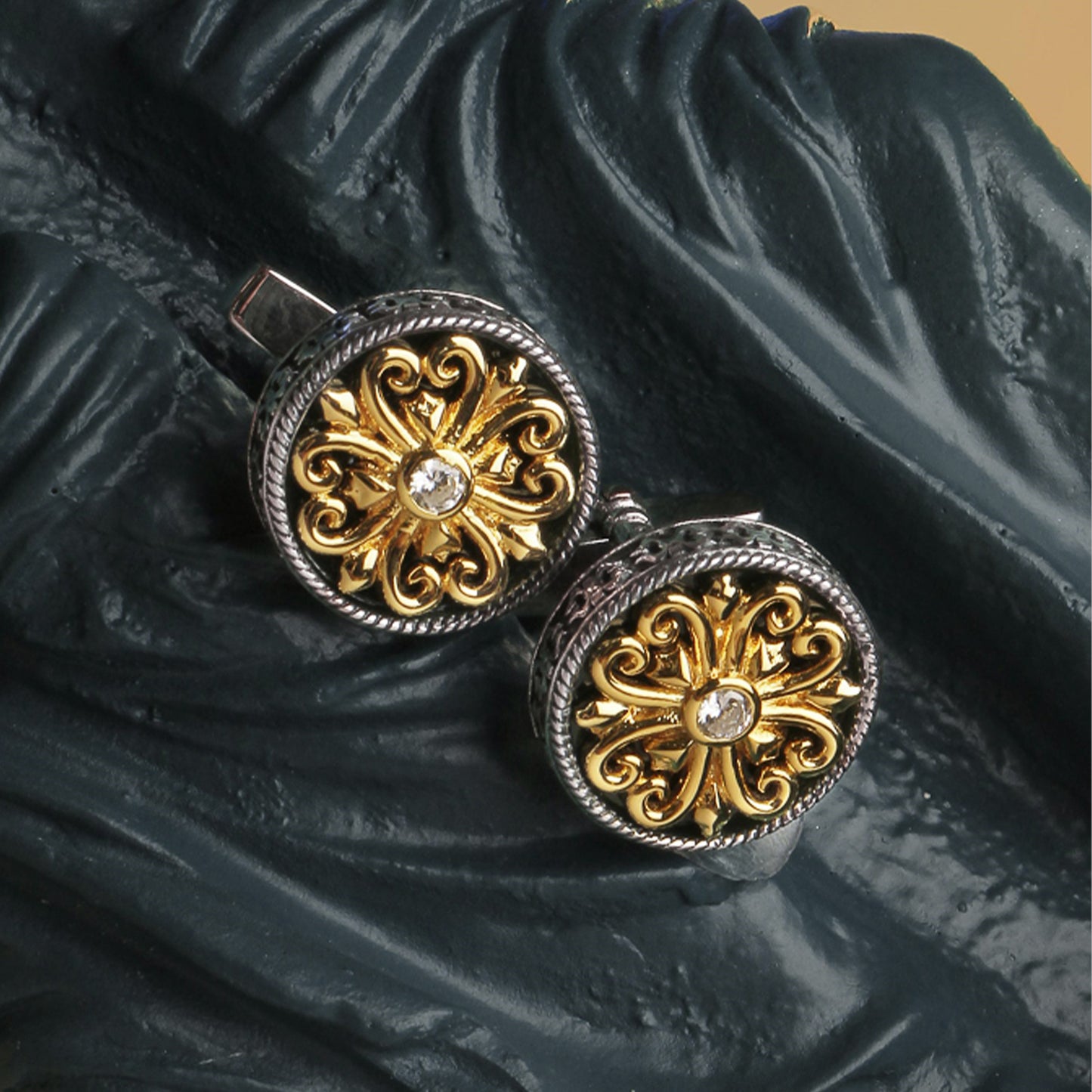 925 Silver Series-Baroque Dome 2 MM2241S