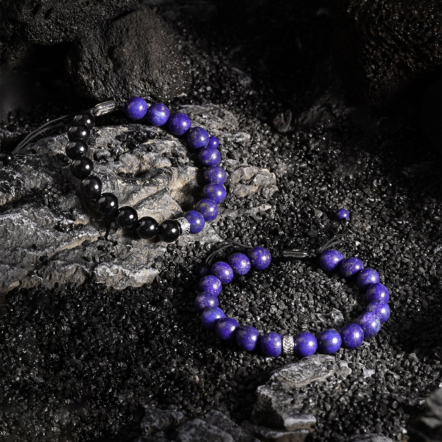 Guardian Series Bracelet Lapis Lazuli Black Onyx MMS004816BK MMS004814BK