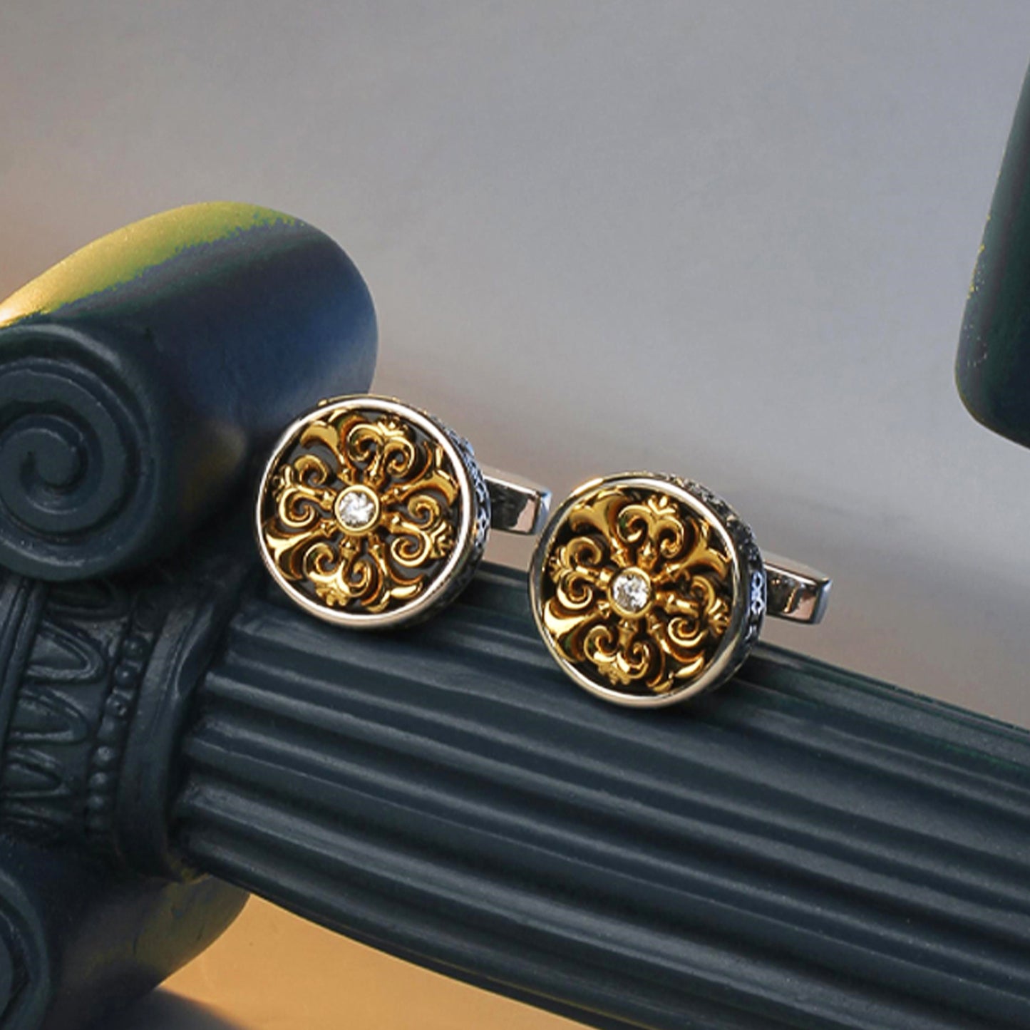 925 Silver Series-Baroque Dome 2 MM2241S