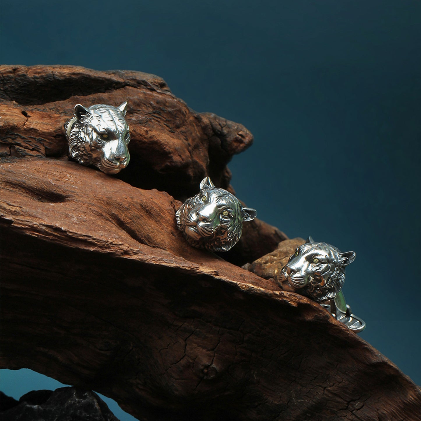 925 silver series-Tiger-brooch MM2238S-P