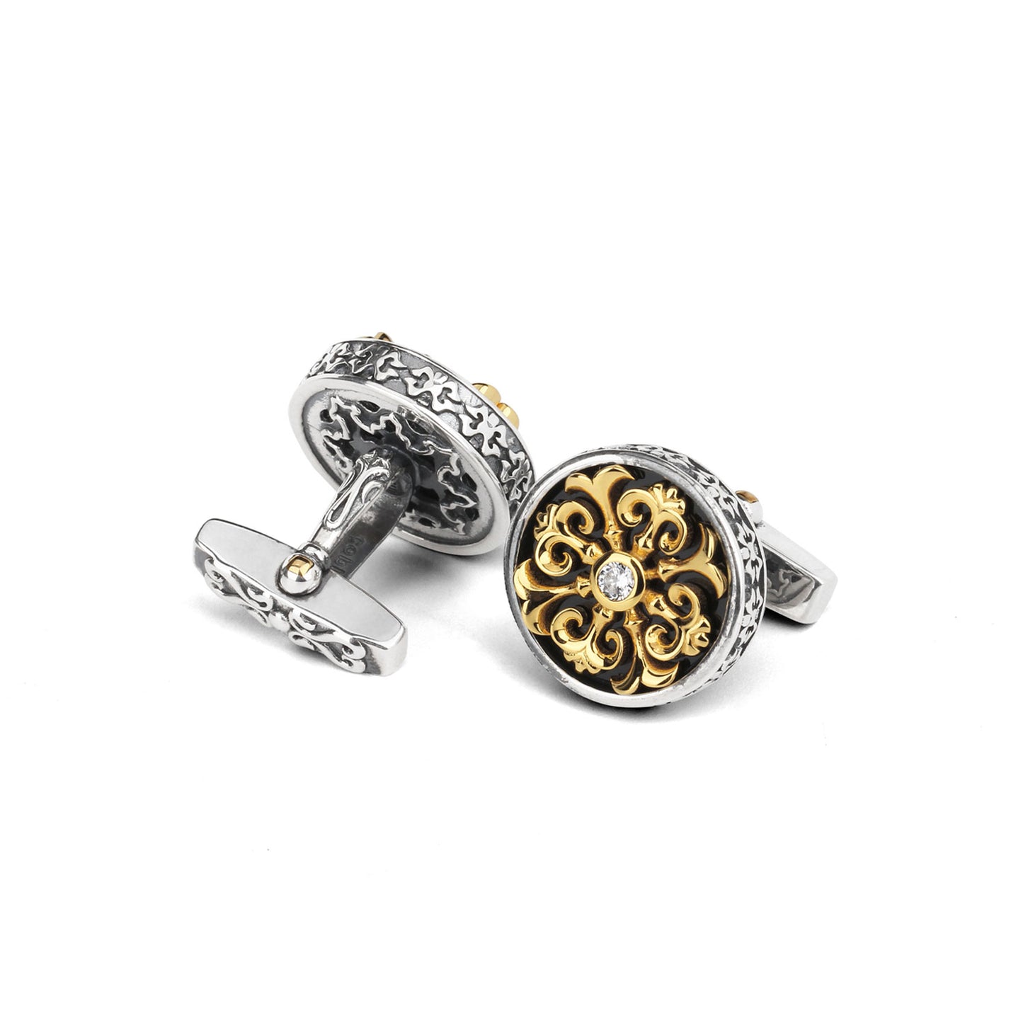 925 Silver Series-Baroque Dome 2 MM2241S