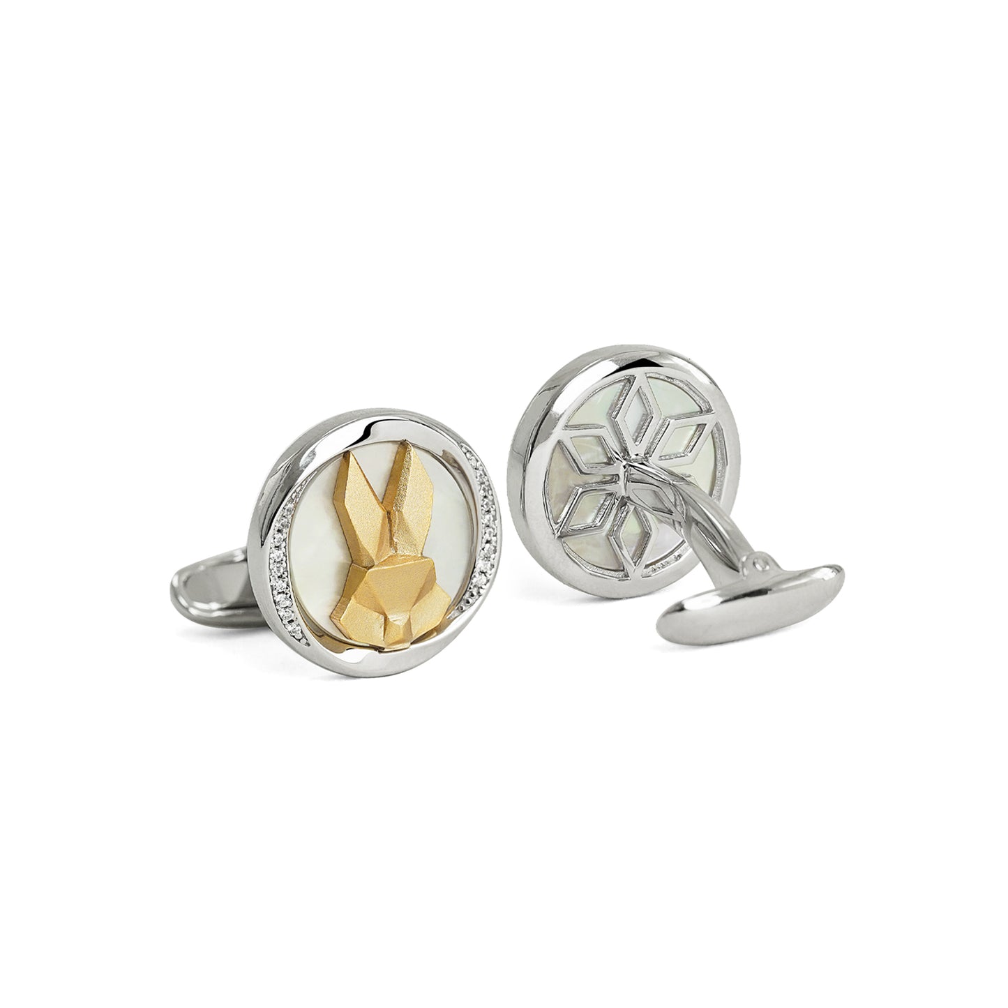Mobius series Zodiac Rabbit cufflinks MM2301S