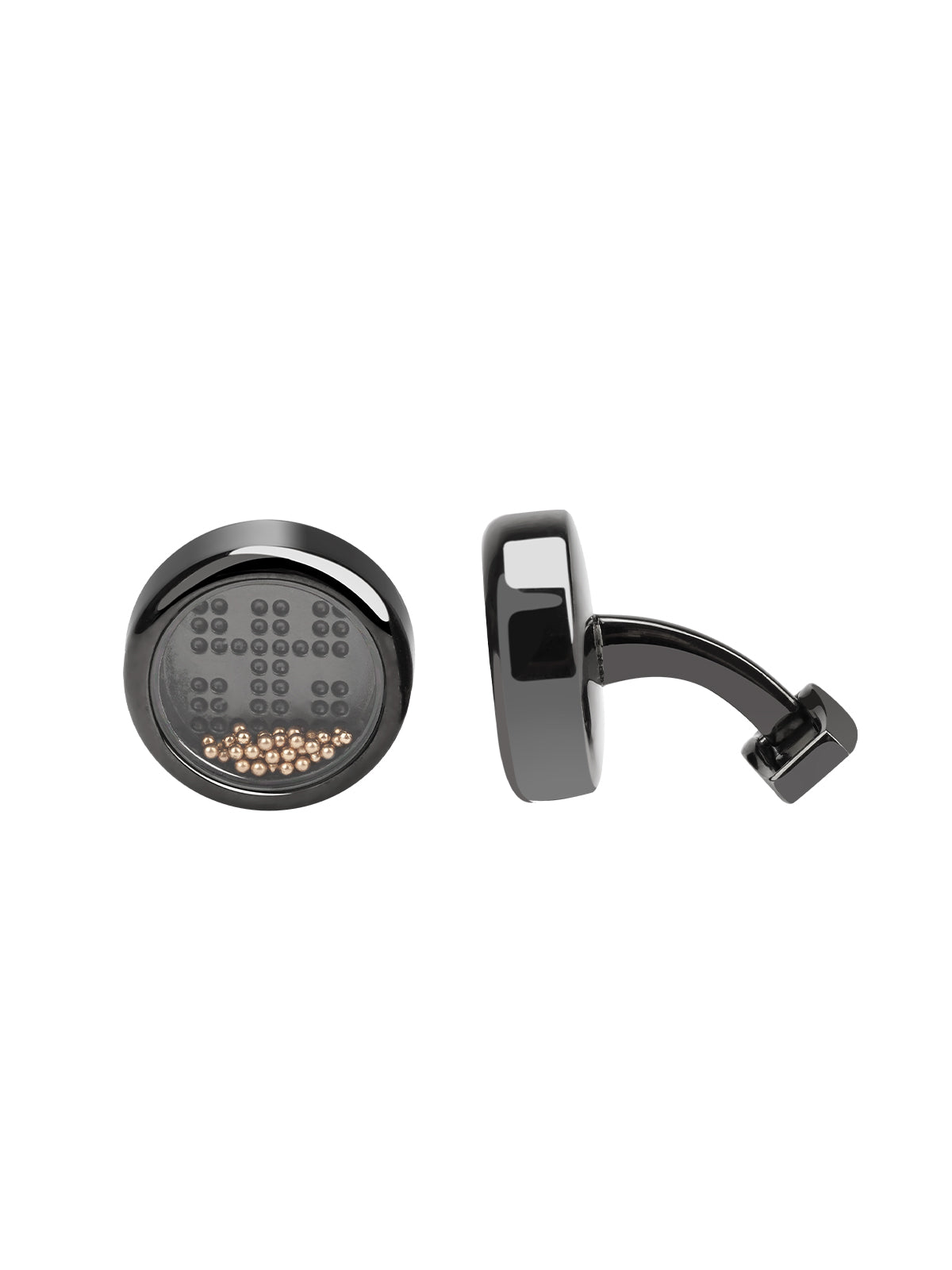 Scattered beads series cufflinks MM1908072 Black