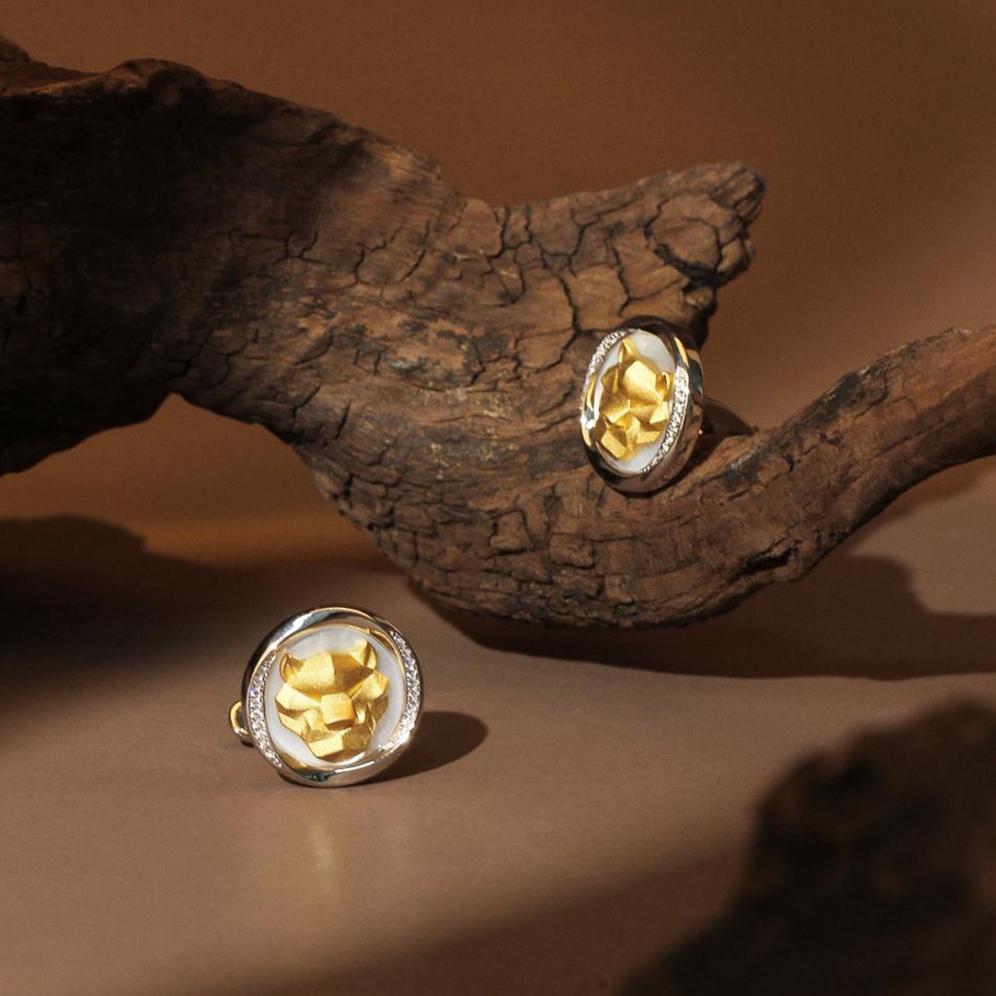 Mobius Series Zodiac Tiger Cufflinks  MM2403S