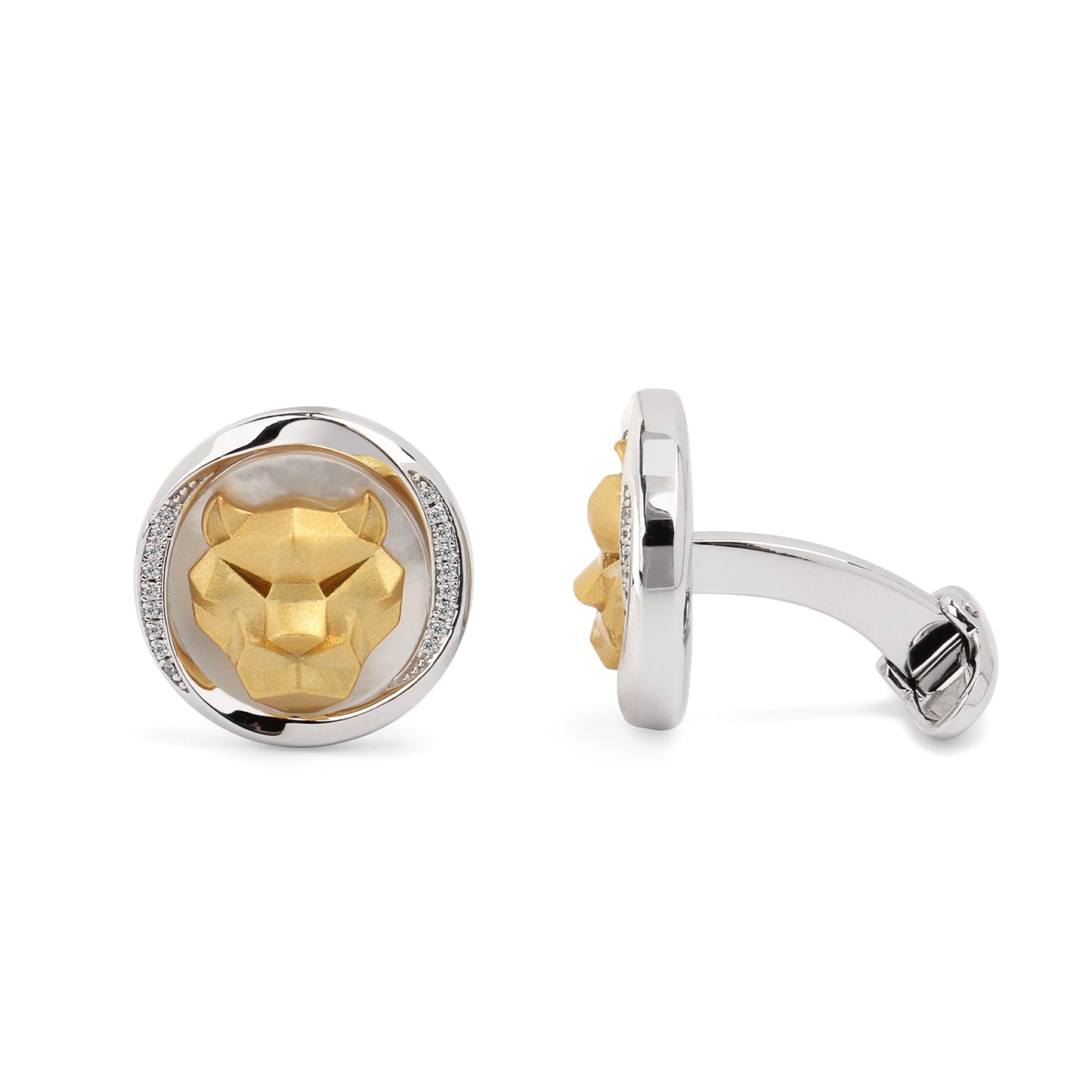 Mobius Series Zodiac Tiger Cufflinks  MM2403S