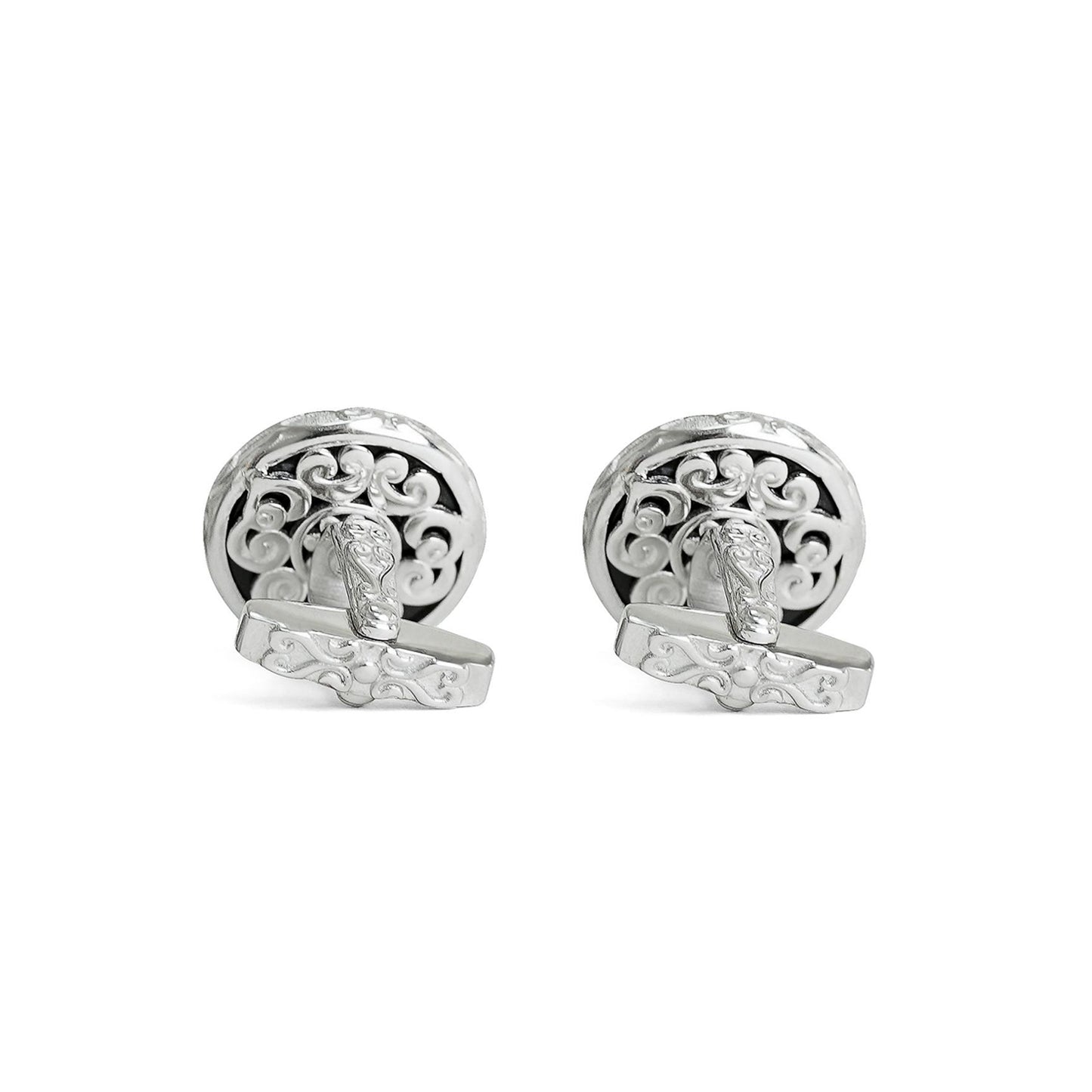 Bogu Pattern Series Mao Rabbit Cufflinks Twelve Zodiac Signs MM2317S