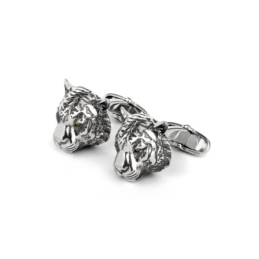 925 Silver Series-Tiger-Cufflinks MM2238S