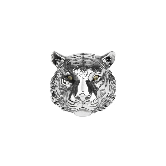 925 silver series-Tiger-brooch MM2238S-P