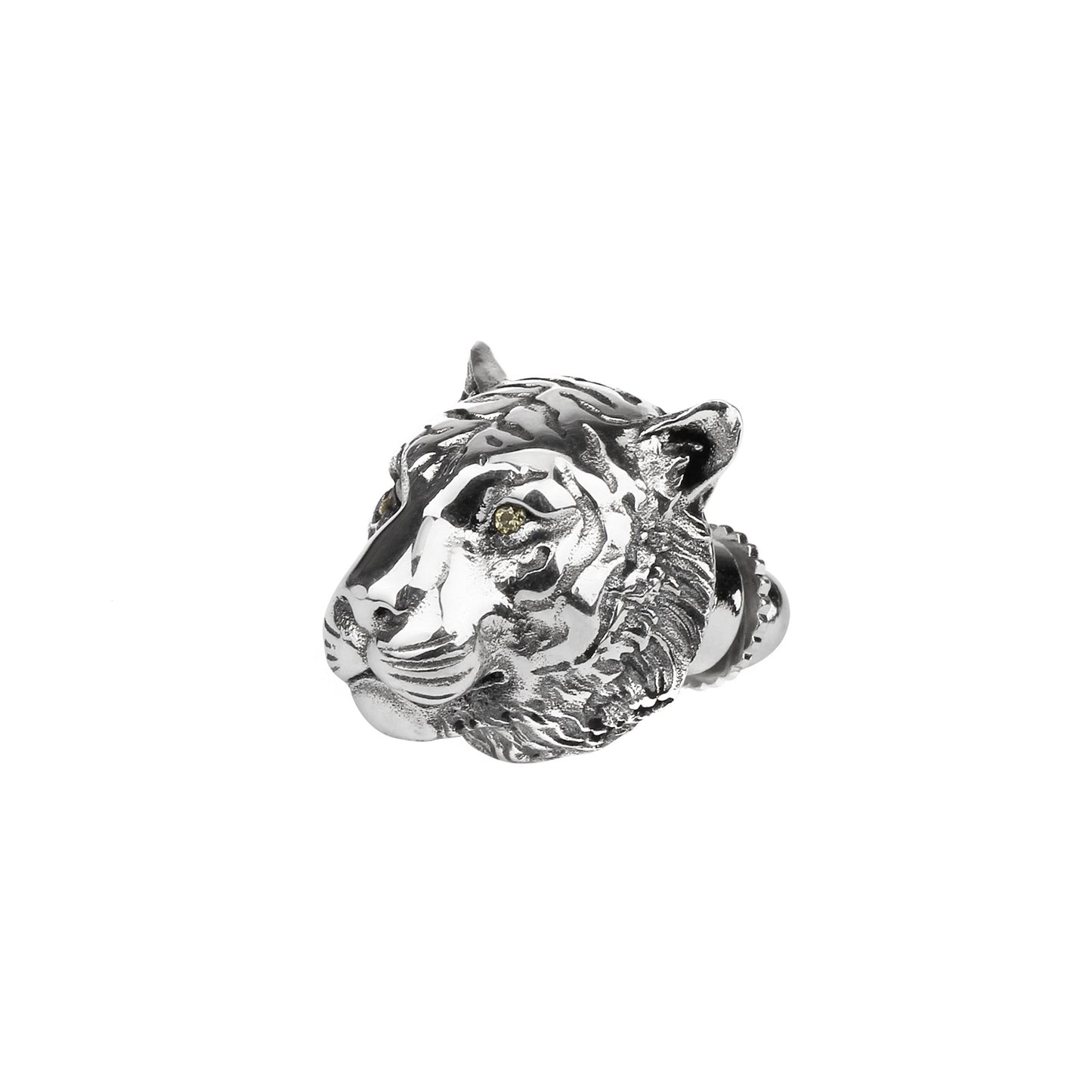 925 silver series-Tiger-brooch MM2238S-P